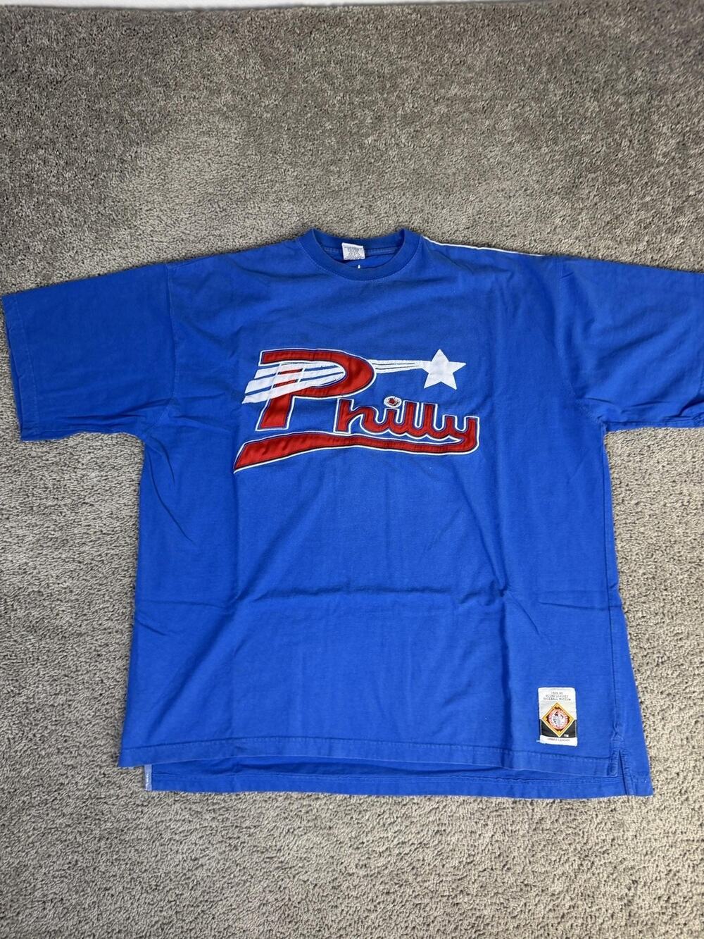 Vintage Negro League Baseball Museum Shirt Mens 2XL Philadelphia Stars NLBM